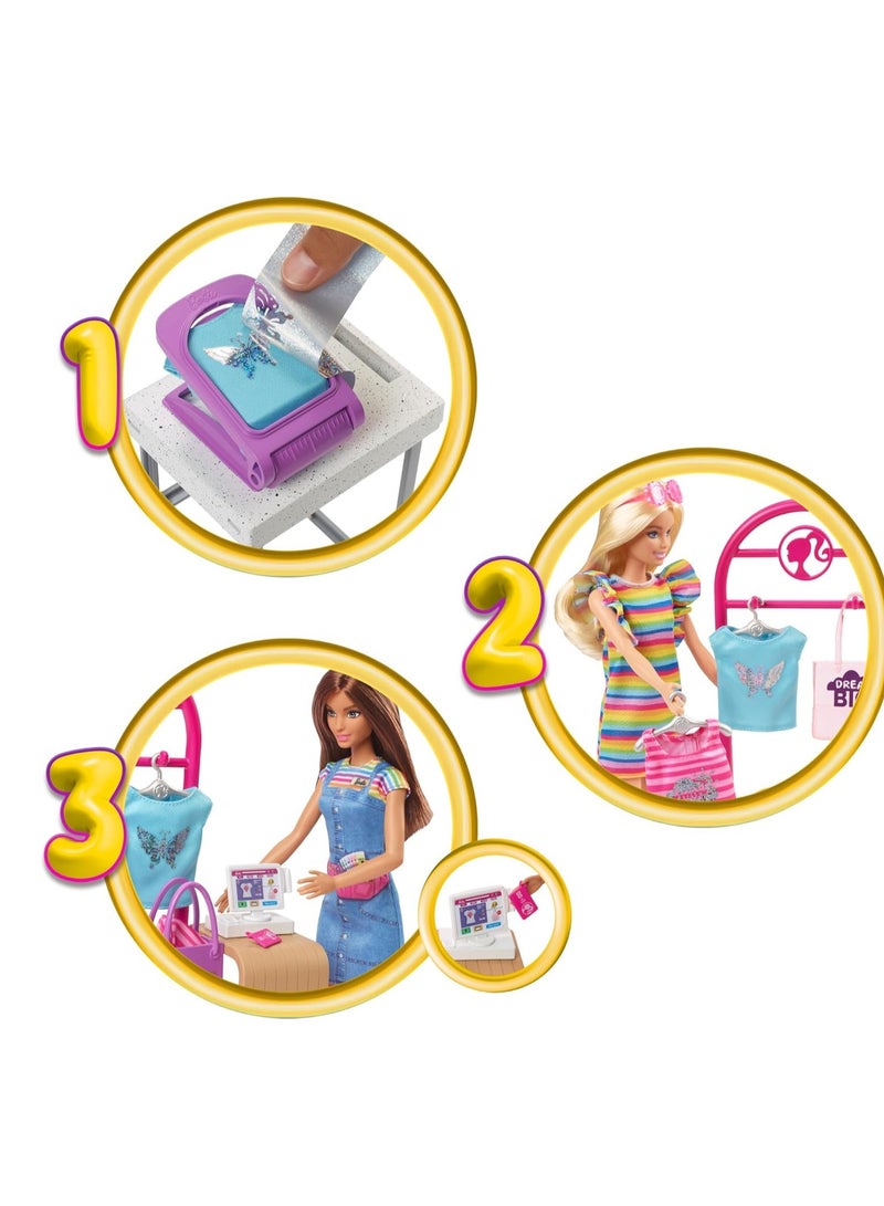 Barbie Make & Sell Boutique Playset