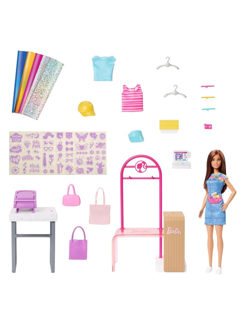 Barbie Make & Sell Boutique Playset
