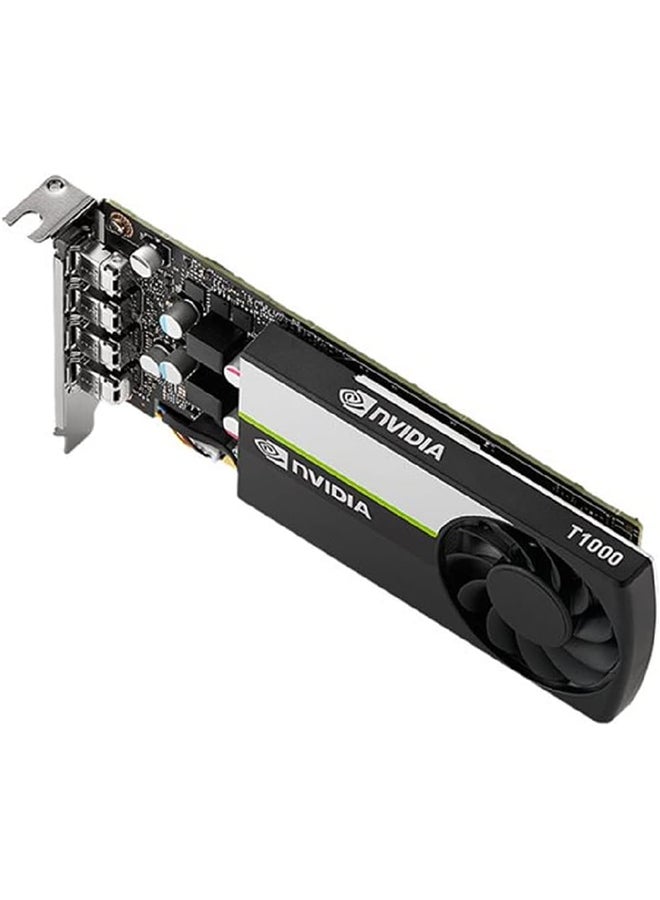 Quadro T1000 8GB PNY NVIDIA Low Profile (Small Box) Black, Grey