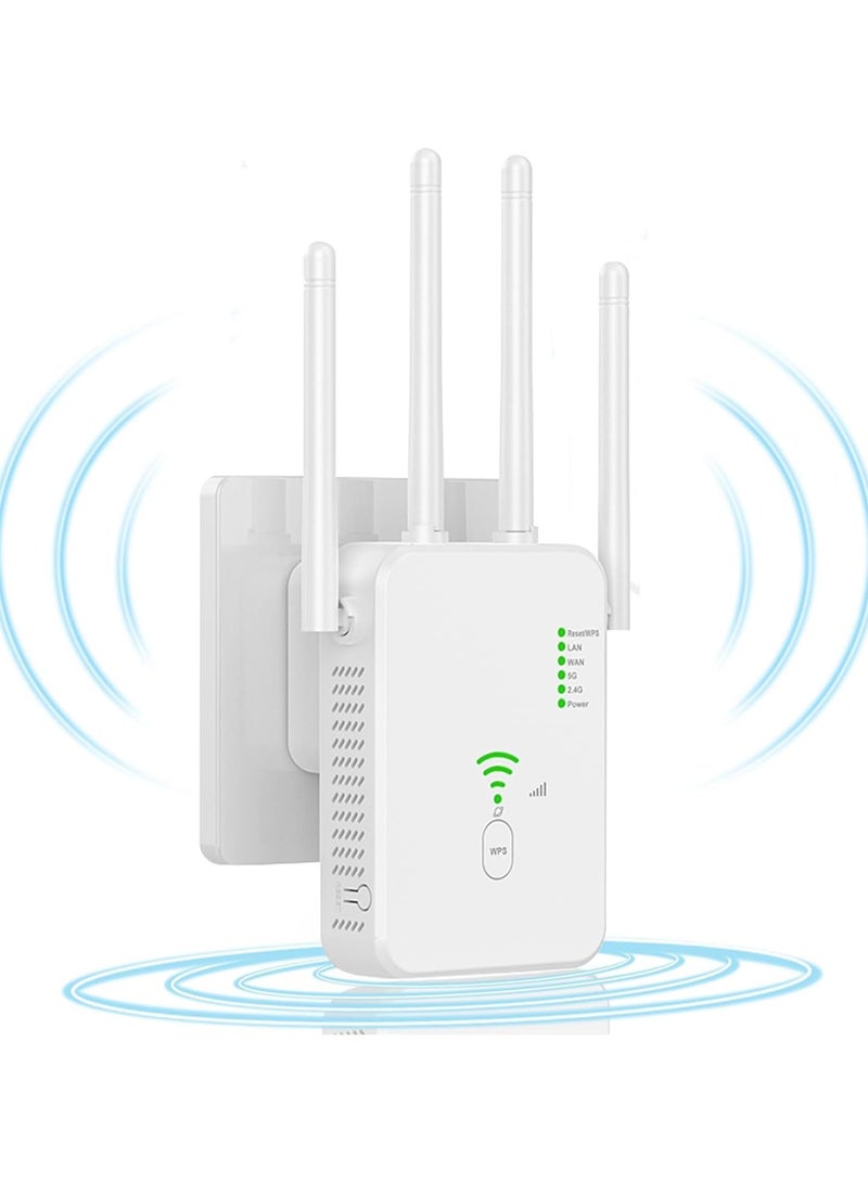 GO-DES 1200mbps Wireless Wifi Signal Booster Repeater With Thermal Protection And Three Access Modes