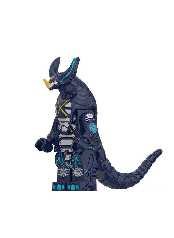 Multi Colored Gomora Razor Dimaga Jimu Puzzle Puzzle Toy