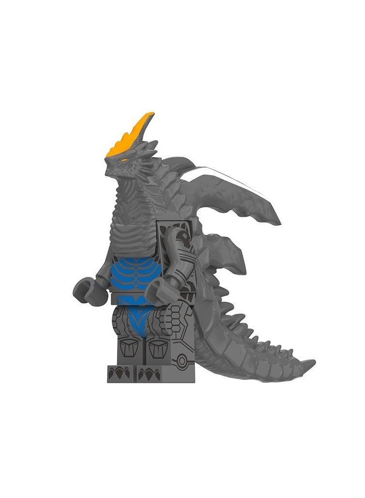 Multi Colored Gomora Razor Dimaga Jimu Puzzle Puzzle Toy