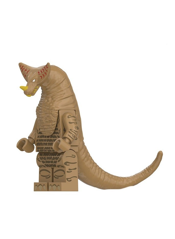 Multi Colored Gomora Razor Dimaga Jimu Puzzle Puzzle Toy