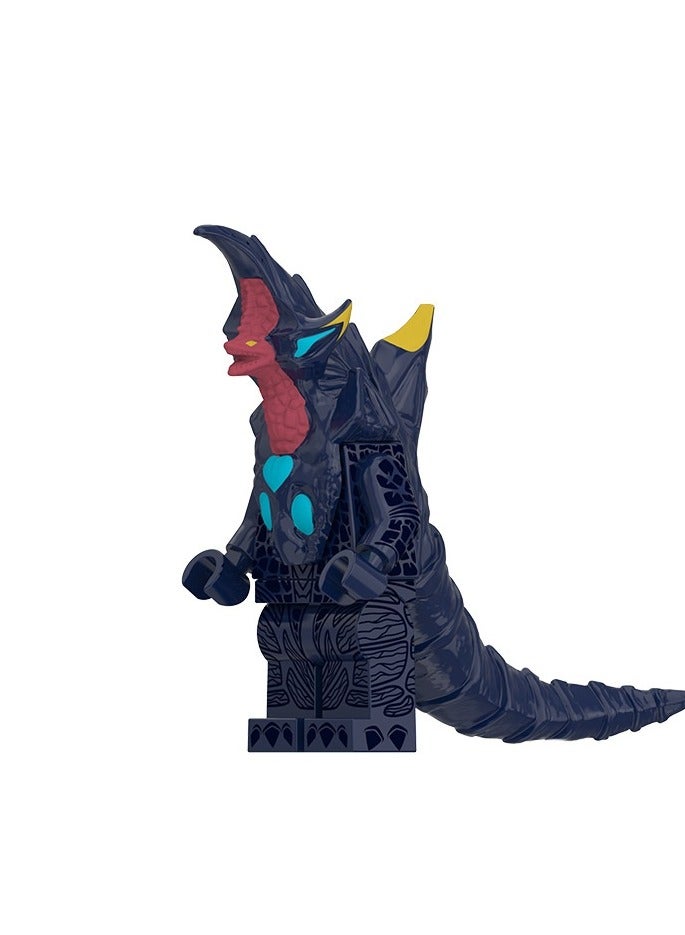 Multi Colored Gomora Razor Dimaga Jimu Puzzle Puzzle Toy