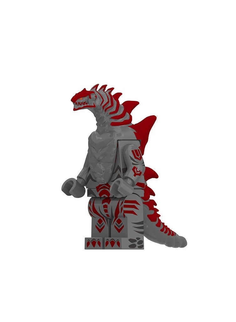 Multi Colored Gomora Razor Dimaga Jimu Puzzle Puzzle Toy