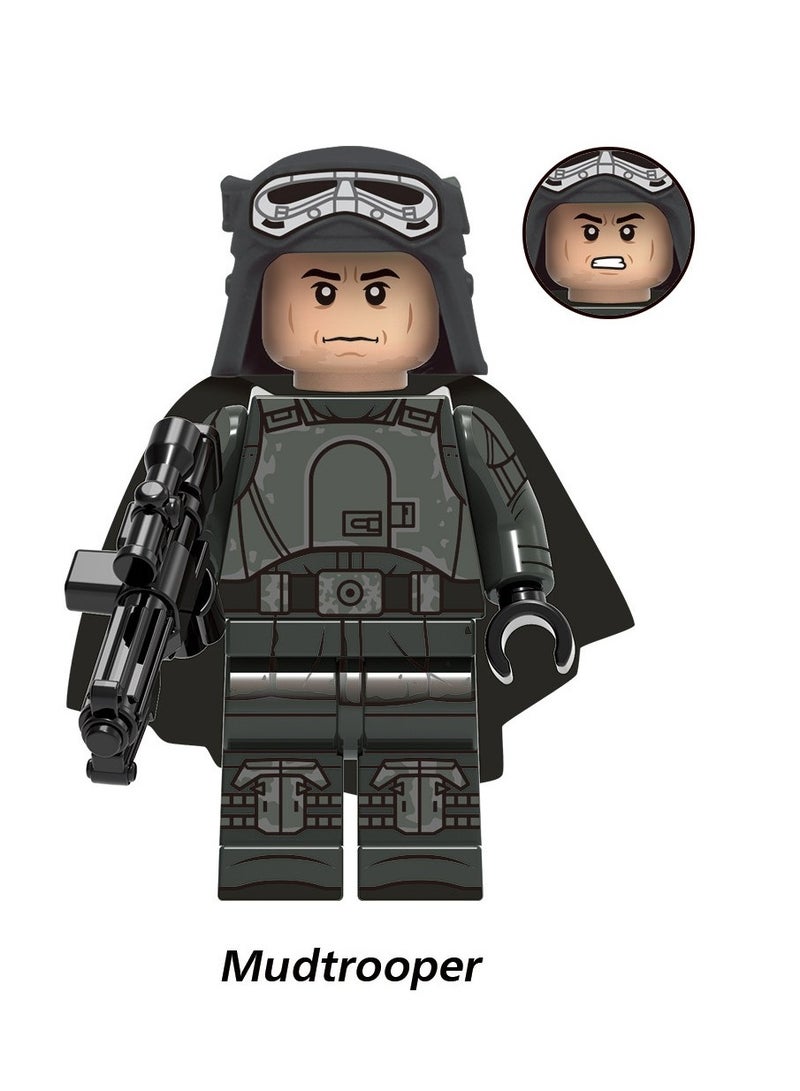 Legion Elite Soldiers Muddy Troops Assemble Building Block Toys