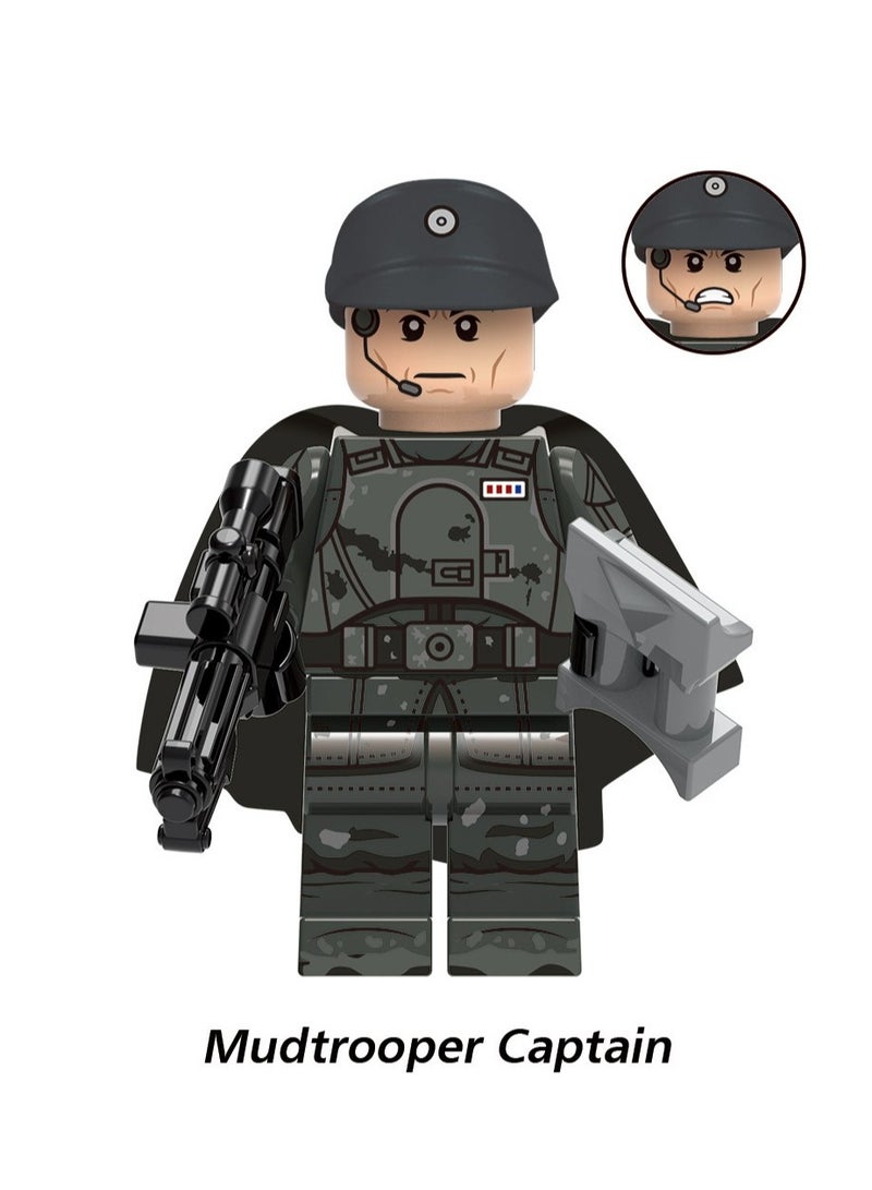 Legion Elite Soldiers Muddy Troops Assemble Building Block Toys