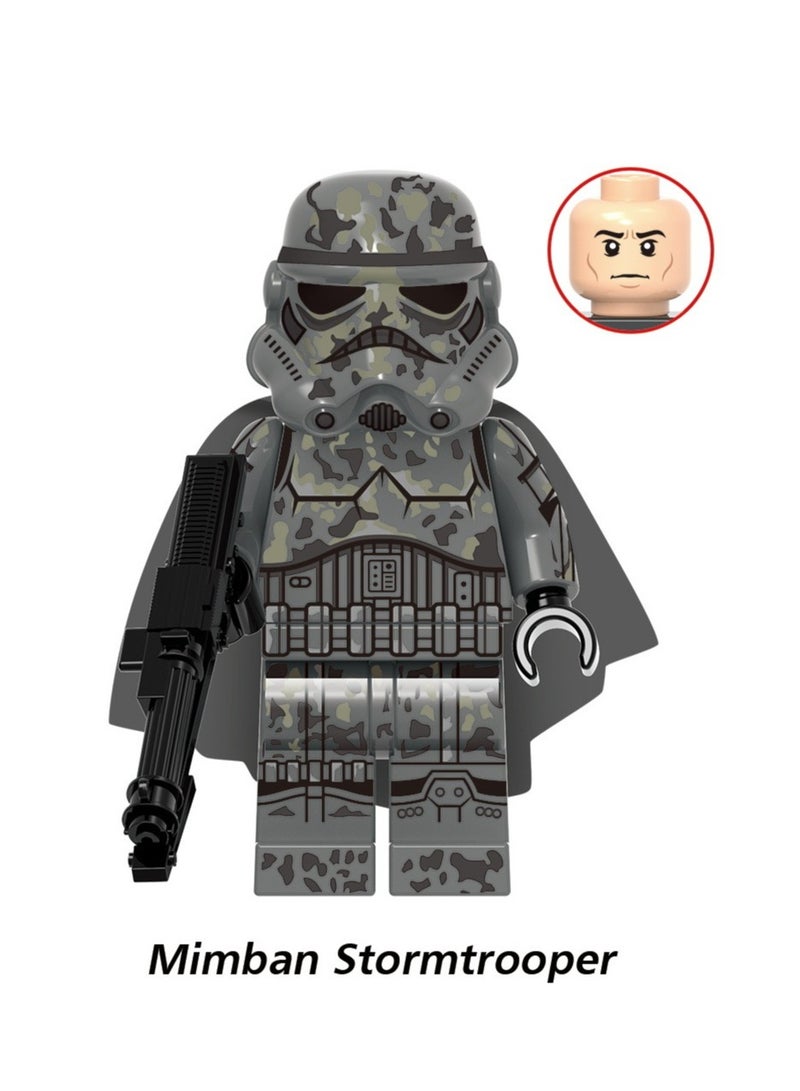 Legion Elite Soldiers Muddy Troops Assemble Building Block Toys