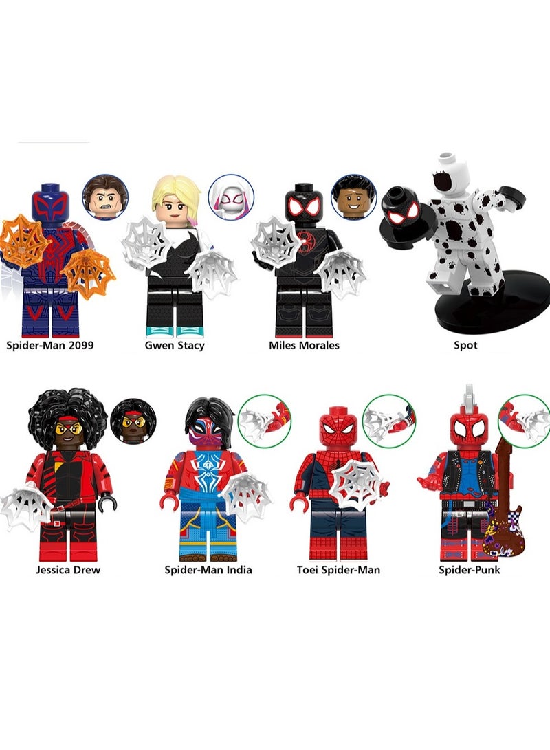 Superhero Series Assembly Block Gwen Miles Spotted Puzzle Toy