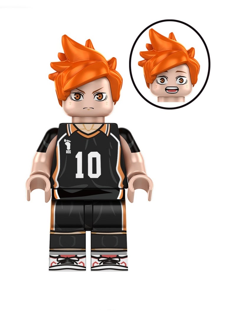 Anime Volleyball Boy Erze Village Dadi Rixiang Xiangyang Boy Toy Assembly Wooden Figure