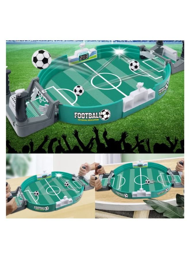 Football Battle Table Two-player Battle Soccer Table Mini Soccer Arcade Games for Kids Adults