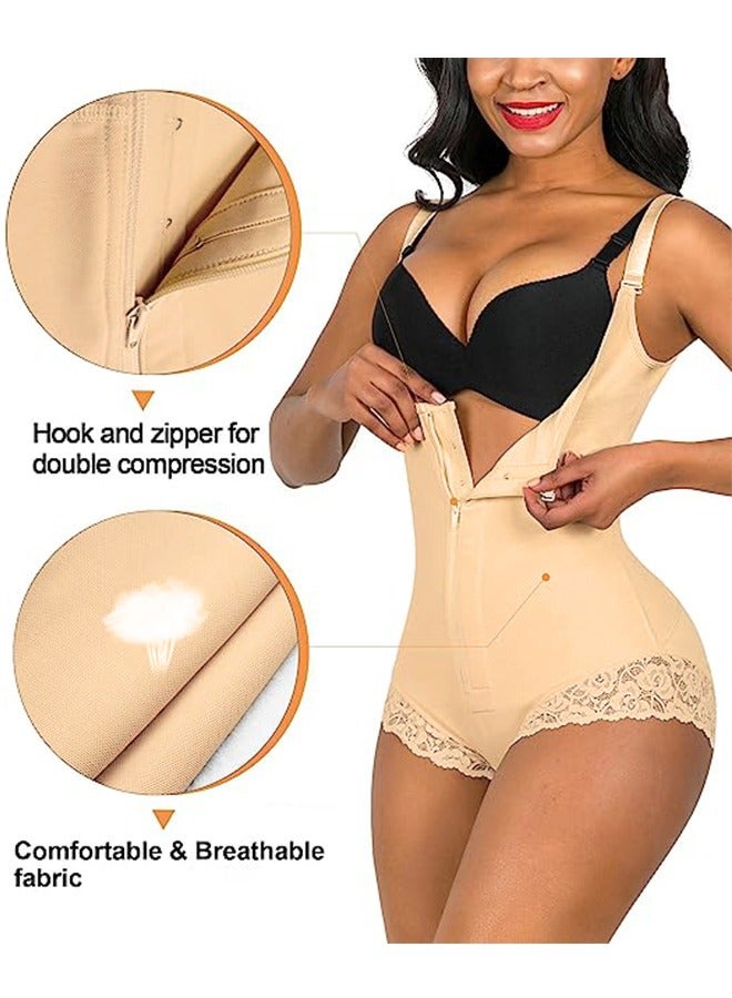 Womens Body Shaper High Waisted Tummy Control Shapewear, Full Body Shaper,  Women Tummy Control Lift Compression Garment, Body Slim Shapewear (Complexion)