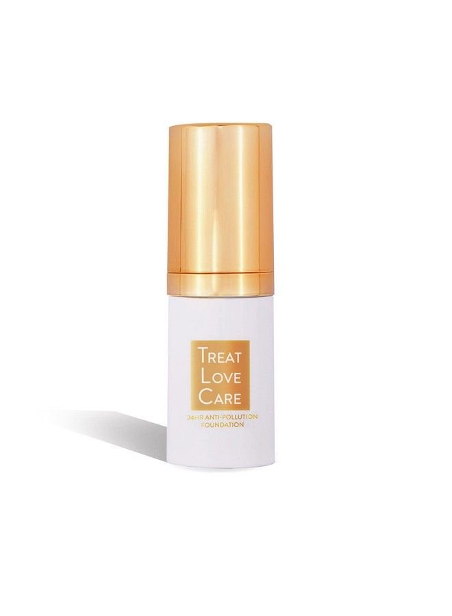 Treat Love Care 24 Hrs Antipollution Foundationrefine (Nude)14 Ml ; Long Lasting Matte Finish ; Liquid Foundation With Buildable Coverage ; Paraben Free Foundation