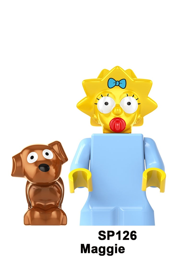 A Maggie's Assembly of Building Blocks for Children's Toys