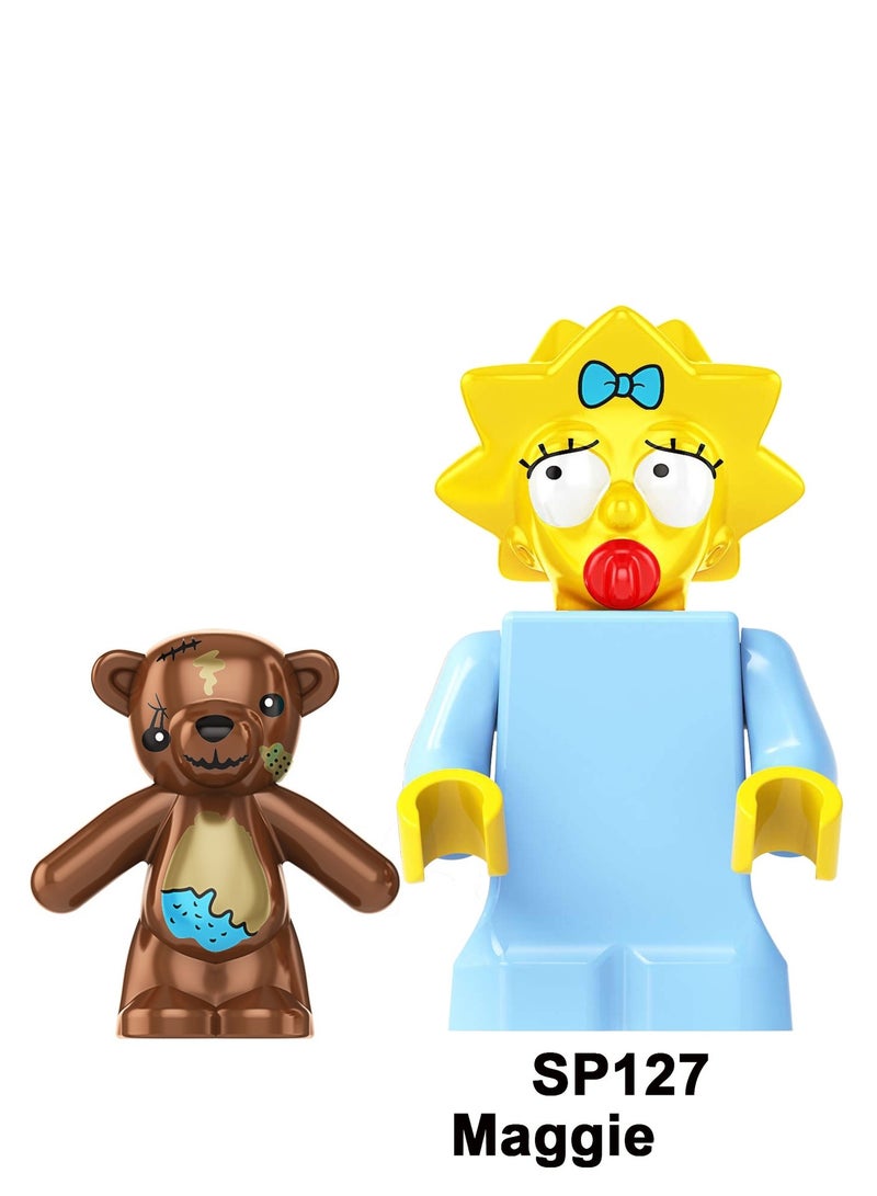 A Maggie's Assembly of Building Blocks for Children's Toys