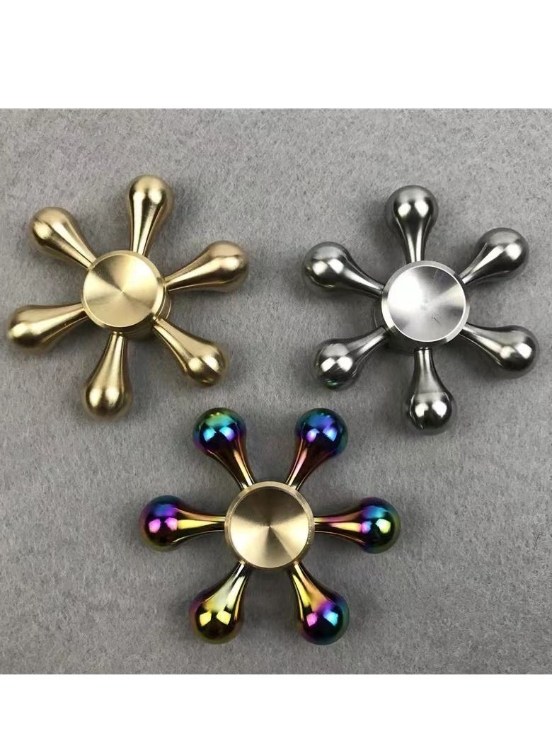 12PC Hand Fidget Spinners Toy with metal for ADHD Anxiety Toys Relief Stress Reducer