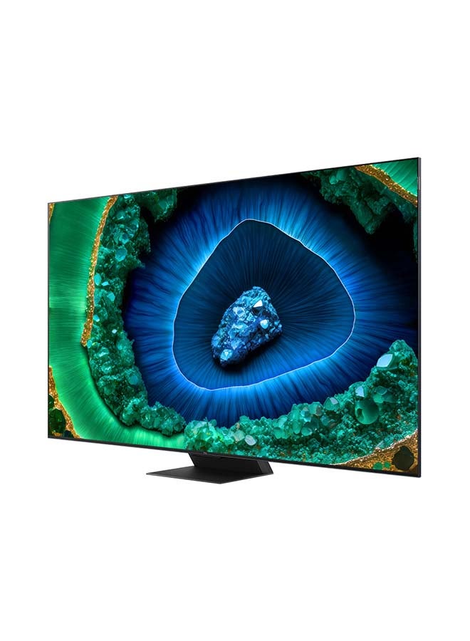 Television 75 Inch Smart TV 4K QD-Mini LED HDR  Google TV, 3500nits, ONKYO 2.2.2ch, 144Hz VRR+240Hz DLG, Imax Enhanced, Ultra-slim Design - 1 Year Warranty (2024 Model) 75C855 Black