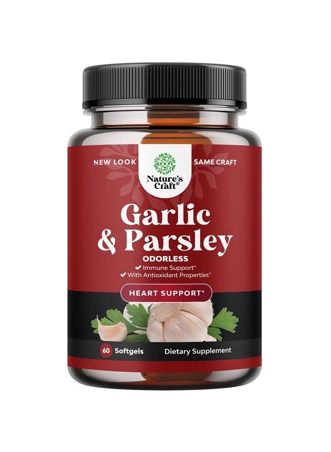 Aged Garlic Supplement for Immune Support - Odorless Garlic Pills for Heart Health and Kidney Support