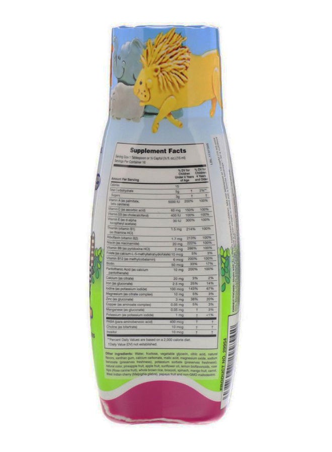 Natural Tropical Berry Flavour Animal Parade Liquid Multi-Vitamin