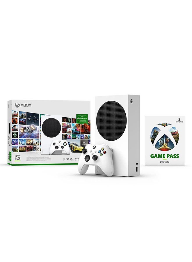 Xbox Series S Console + 3 Months Game Pass