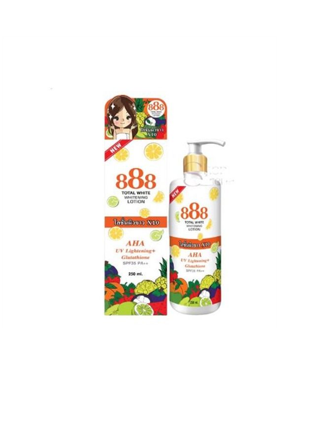 888 Total White Whitening Lotion 250ml