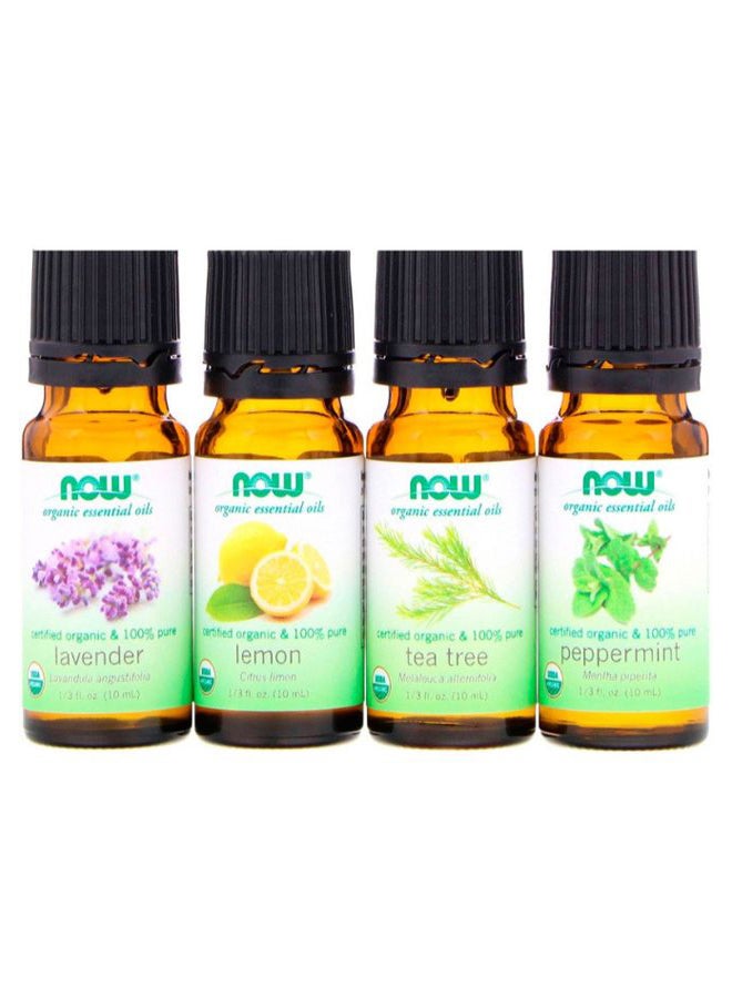 Pack Of 4 Let It Be Organically Pure Essential Oil 4 x 10ml