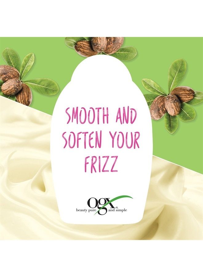 Frizz-Defy/Moisture + Shea Soft & Smooth Conditioner, 13 Ounce