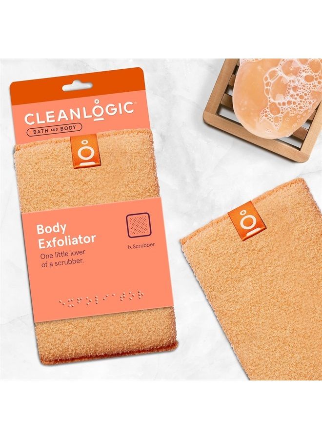 Small Exfoliating Body Scrubber, 1 Count