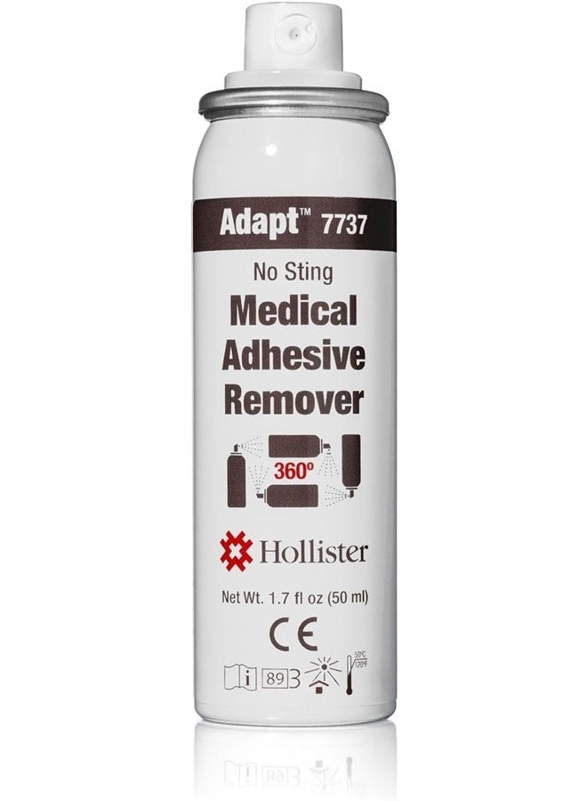 Adapt Medical Adhesive Remover, No Sting, 360° Spray 1.7 Oz