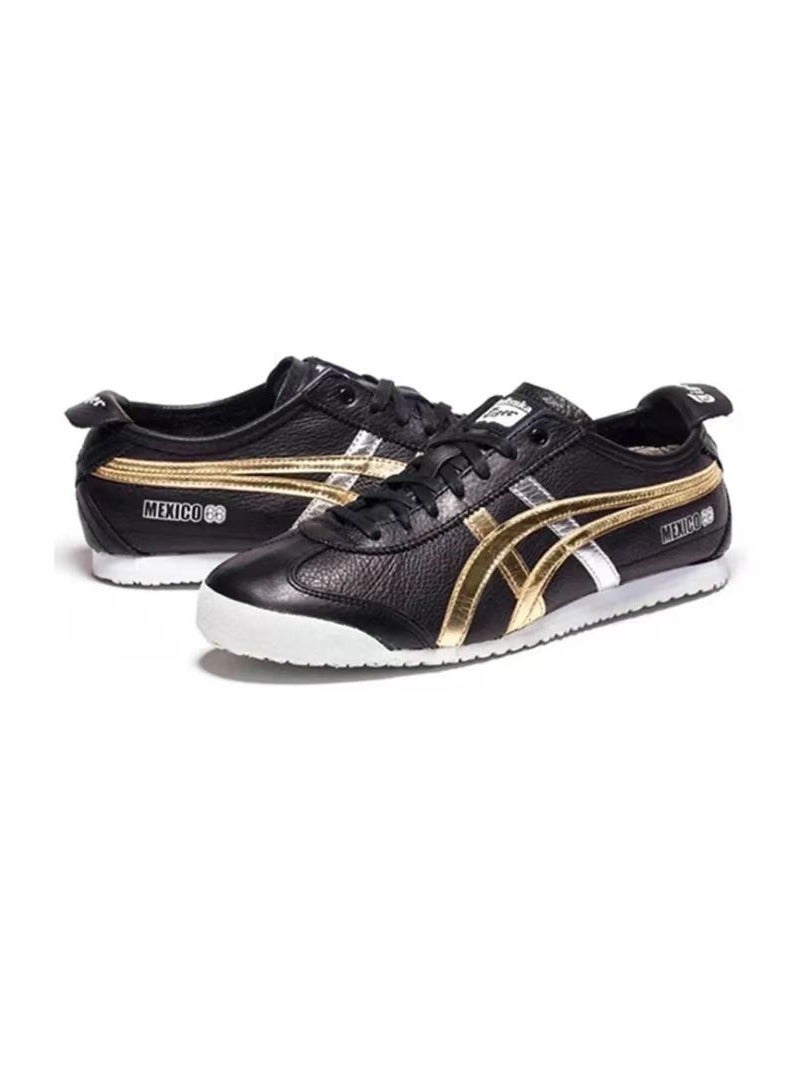 Mexico 66 Sneakers Black/Gold/Silver