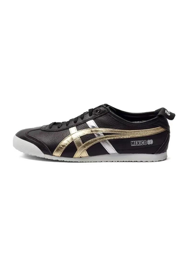 Mexico 66 Sneakers Black/Gold/Silver