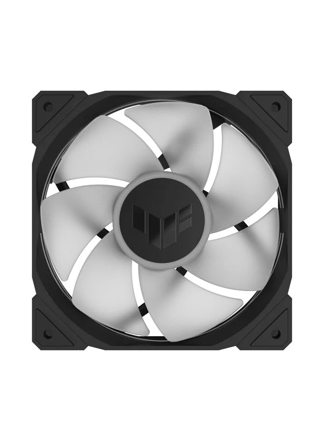 TUF Gaming TR120 ARGB Reverse Fan - Triple Pack, Optimized Cooling Performance, PWM Fan Efficiency, DUO Colors & Orientations 90DA00D0-B09020 Black