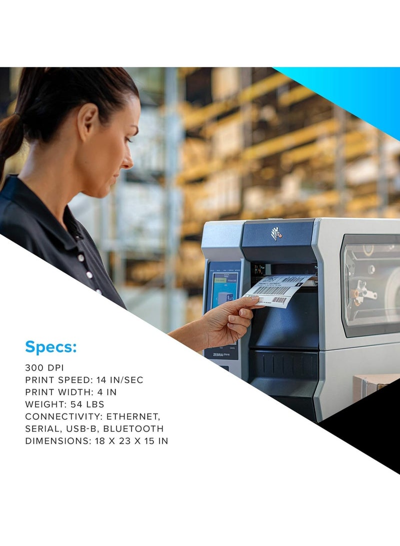 ZT411 Thermal Transfer Industrial Printer (300 dpi)