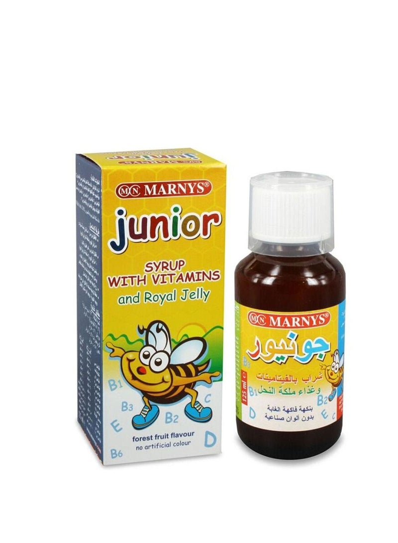 Marnys Junior Syrup with Vitamins & Royal Jelly 125ml