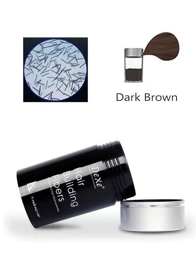Hair Building Fibers Black 22g, Fill In Fine or Thinning Hair Instantly Thicker, Fuller Looking Hair for Men and Women