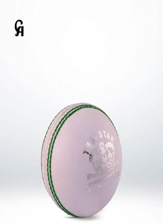 6 Pic CA CRICKET HARD BALL (white color)