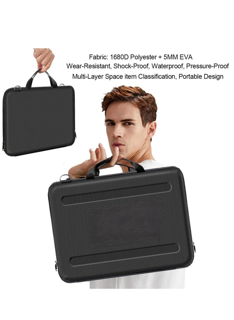 Skycare Laptop Sleeve Case Compatible with MacBook Air/Pro, 11/13.6/14/14.2/15.6/16 inch Notebook, Compatible with MacBook Pro 14 inch M3 M2 M1 Chip Pro Max 2024-2021