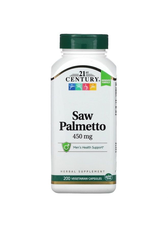 Saw Palmetto Extract 200 Veg Capsules