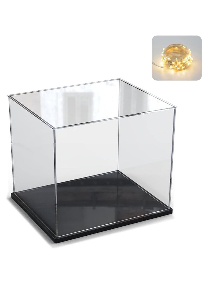 Clear Acrylic Display Case 37.6 x 34.6 x 4.5 cm