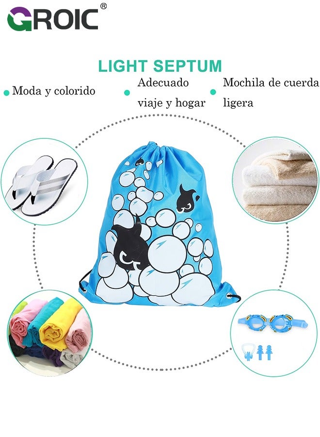 6-Pieces Kids Swim Goggles Set, Batman Swim Caps, Swim Goggles, Batman Swim Trunks, Swim Wing, Swim Nose Clip, Swim Earplug and Bag, Water Sports Learning Swimming Training Aids for 28-38Lb Kids