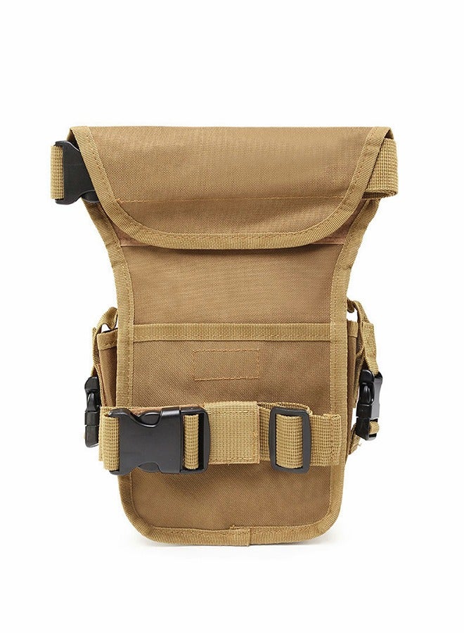 Outdoor Thigh Drop Leg Bag, Multi-Purpose Tool Bags Hiking Waist Packs Tactical Leg Bag Pack Outdoor Riding Pouch