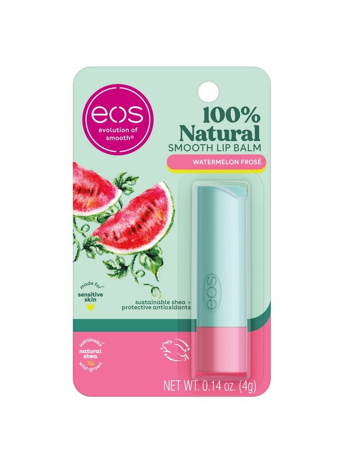 100% Natural Lip Balm Watermelon Frosé Dermatologist Recommended For Sensitive Skin Allday Moisture Lip Care 0.14 Oz