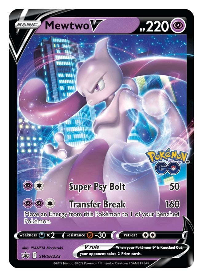 Cards Go Mewtwo V Battle Deck