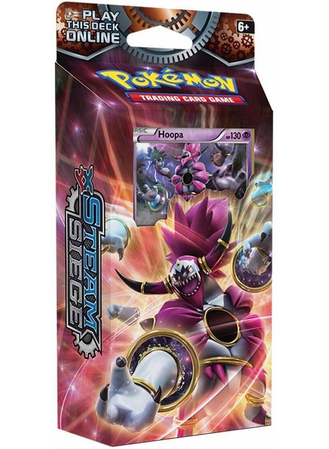 Tcg: Steam Siege Ring Of Lightning 60Card Theme Deck Featuring A Holographic Hoopa