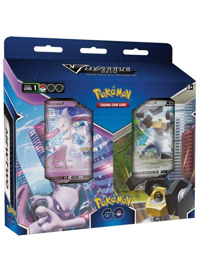 The Tcg Go V Battle Deck Mewtwo Vs. Melmetal