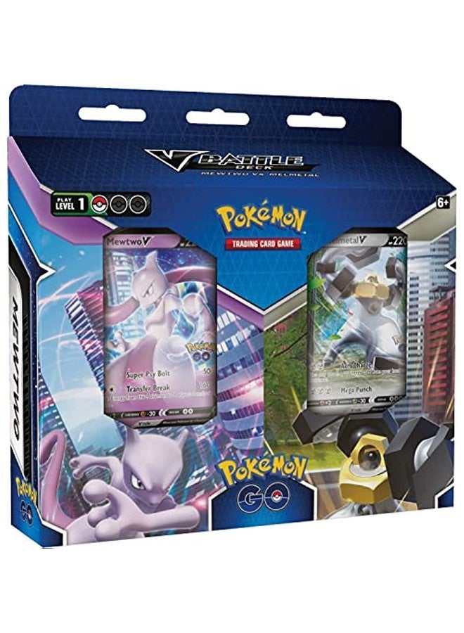 The Tcg Go V Battle Deck Mewtwo Vs. Melmetal