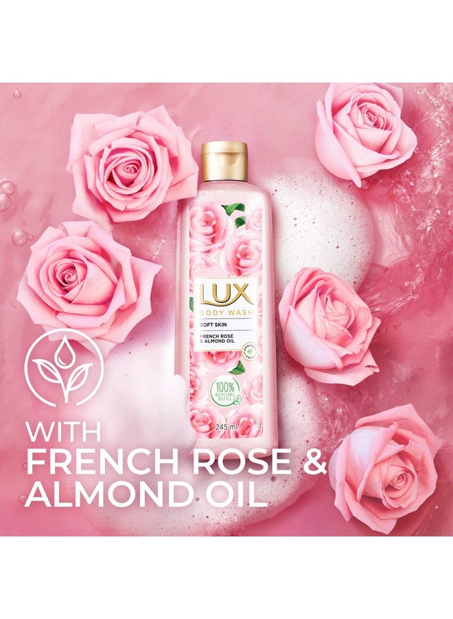 French Rose Fragrance & Almond Oil Bodywash 245 Ml /8.28 Fl.Oz