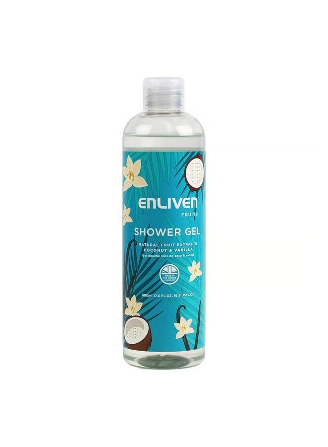 Fruit Shower Gel Coconut & Vanilla 500Ml