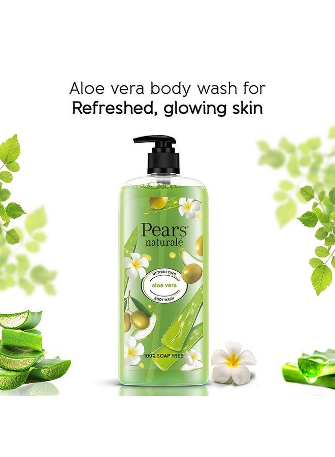 Naturale Detoxifying Aloevera Bodywash With Olive Oil & Aloe Vera Paraben Free Soap Free Eco Friendly Dermatologically Tested 750 Ml