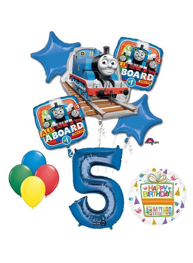 The Ultimate Thomas The Train Engine 5Th Birthday Party Supplies And Balloon Decorations